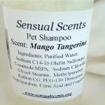 Sls Moisturizing Pet Shampoo In Mango Tangerine..